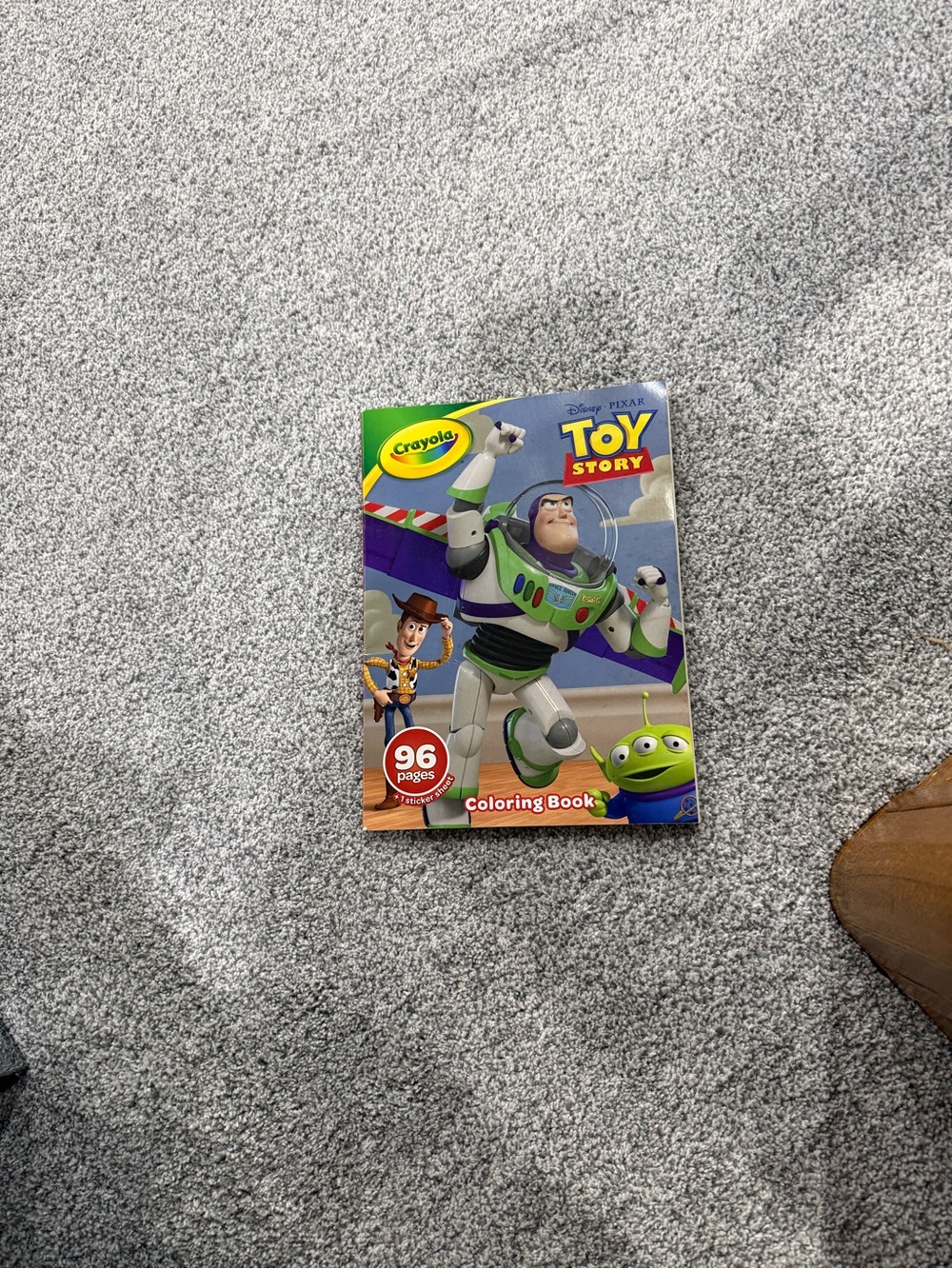 Disney Pixar Toy Story Coloring Book 96 Pages w/ 20 Stickers Plus 2 extra books